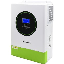 Modularny Hybrydowy Inwerter solarny Off-Grid 6.2kVA | 6.2kW | 120A | MPPT | 12 jednostek | BMS | Sinus | opcja Wi-Fi | Power  Qoltec