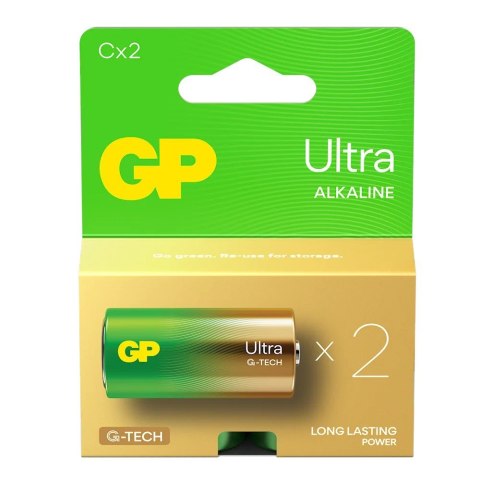 Bateria alkaliczna LR14/C GP ULTRA 2szt. (G-TECH) GP Battery Bateria alkaliczna LR14/C GP ULTRA 2szt. (G-TECH) GP Battery