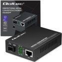 Dwukierunkowy Media Konwerter SWITCH Ethernet 1x RJ45 1x SFP | 1000Mb/s | 5V Qoltec