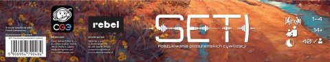 Gra SETI: Poszukiwania pozaziemskich cywilizacji Rebel Gra SETI: Poszukiwania pozaziemskich cywilizacji Rebel