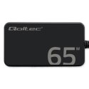 Ładowarka sieciowa 65W GaN Super Fast SLIM | PD | 5-20V | 3.25A |USB-C 3.1 | Laptop | MacBook | Smartfon | +kabel Qoltec