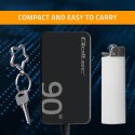 Ładowarka sieciowa 90W GaN Fast SLIM | PD | 5-20V | 4.5A | USB-C 3.1 | Laptop | MacBook | Smartfon | +kabel Qoltec