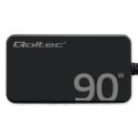 Ładowarka sieciowa 90W GaN Fast SLIM | PD | 5-20V | 4.5A | USB-C 3.1 | Laptop | MacBook | Smartfon | +kabel Qoltec
