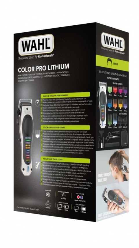 Maszynka do włosów COLOR PRO LITHIUM 3028048 Wahl Maszynka do włosów COLOR PRO LITHIUM 3028048 Wahl