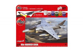 Model plastikowy zestaw prezentowy BAE Harrier GR.9A 1/72 Airfix