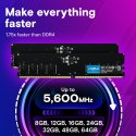 Pamięć DDR5 128GB(2*64GB)/5600 CL46 Crucial