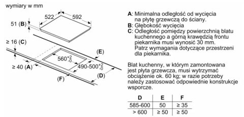 Płyta indukcyjna PUE611BB5E Bosch