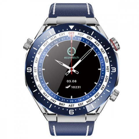 Smartwatch EW01 srebrny EcoWatch Smartwatch EW01 srebrny EcoWatch
