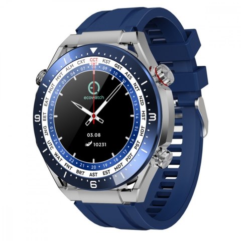 Smartwatch EW01 srebrny EcoWatch Smartwatch EW01 srebrny EcoWatch
