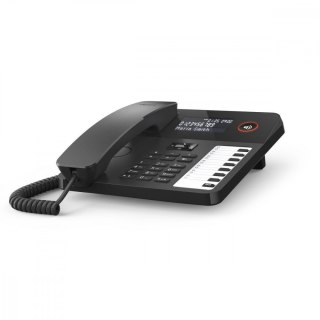 Telefon przewodowy Desk600 Czarny