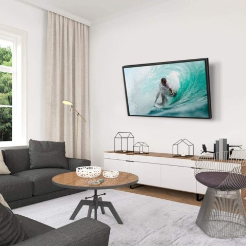 Uchwyt ścienny do TV 19-37cali LED/LCD obrotowy uchylny biały Techly Uchwyt ścienny do TV 19-37cali LED/LCD obrotowy uchylny biały Techly