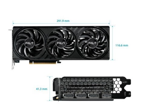 Karta graficzna GeForce RTX 5060 TI INFINITY 3 16GB GDDR7 128bit 3DP/HDMI Palit Karta graficzna GeForce RTX 5060 TI INFINITY 3 16GB GDDR7 128bit 3DP/HDMI Palit