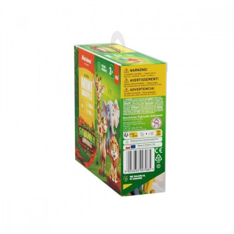 Klocki Mini Waffle - Zwierzęta Savanna 100 elementów Marioinex