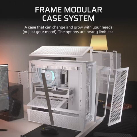 Obudowa FRAME 4000D RS White Mid Tower ATX Corsair Obudowa FRAME 4000D RS White Mid Tower ATX Corsair
