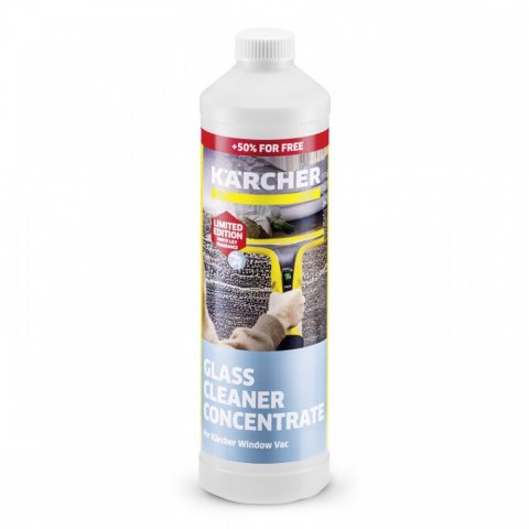 Środek do czyszczenia szkła w koncentracie o zapachu liliowym RM 500, 750ml 6.296-170.0 Karcher Środek do czyszczenia szkła w koncentracie o zapachu liliowym RM 500, 750ml 6.296-170.0 Karcher