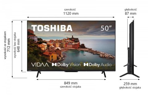 Telewizor LED 50 cali 50UV2463DG Toshiba