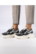 DAMSKIE SNEAKERS VIVIAN BLACK - Inello