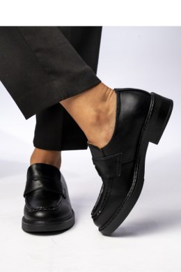 Damskie Mokasyny CELINO NERO ? Klasyczne Buty na Co Dzień - Inello
