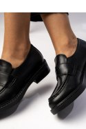 Damskie Mokasyny CELINO NERO ? Klasyczne Buty na Co Dzień - Inello
