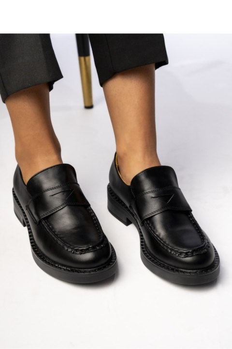 Damskie Mokasyny CELINO NERO ? Klasyczne Buty na Co Dzień - Inello Damskie Mokasyny CELINO NERO ? Klasyczne Buty na Co Dzień - Inello