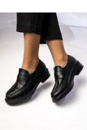 Damskie Mokasyny CELINO NERO ? Klasyczne Buty na Co Dzień - Inello