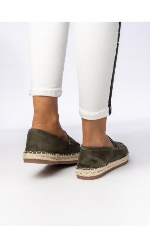 Damskie Mokasyny ? Khaki LUMI GREEN - Inello Damskie Mokasyny ? Khaki LUMI GREEN - Inello