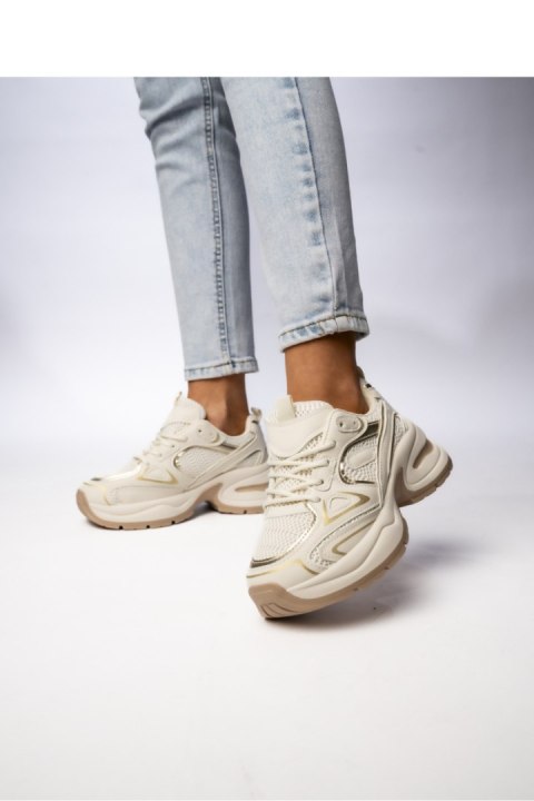 Damskie Sneakersy ASTORIA BEIGE - Inello Damskie Sneakersy ASTORIA BEIGE - Inello