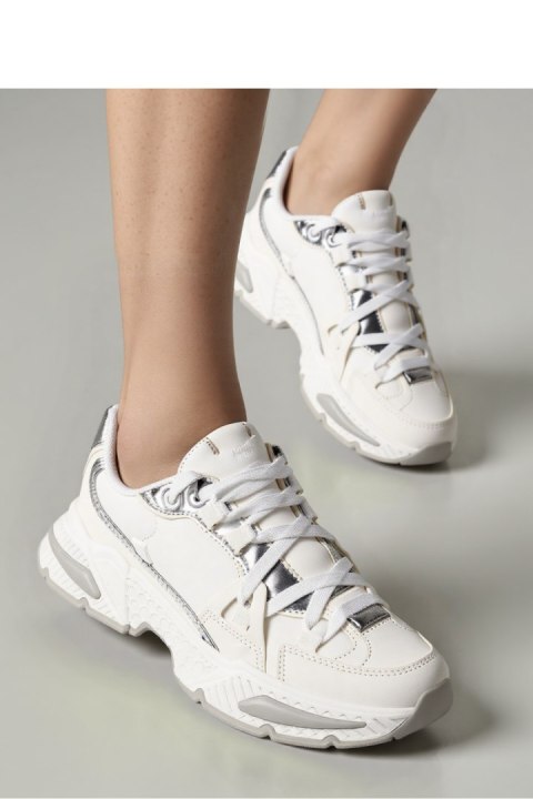 Damskie Sneakersy CELESTE ? White - Inello Damskie Sneakersy CELESTE ? White - Inello