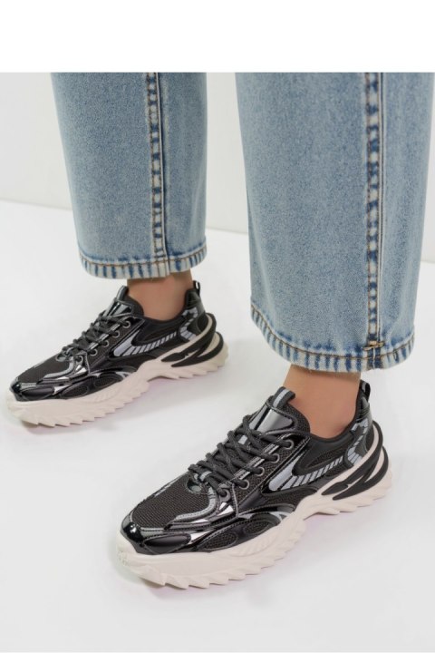 Damskie Sneakersy JAYDEN BLACK - Inello Damskie Sneakersy JAYDEN BLACK - Inello