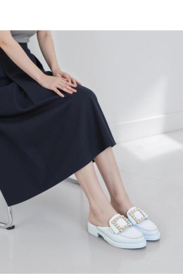 Sandał Klapki Model Elowen 2527-2 Blue - Inello