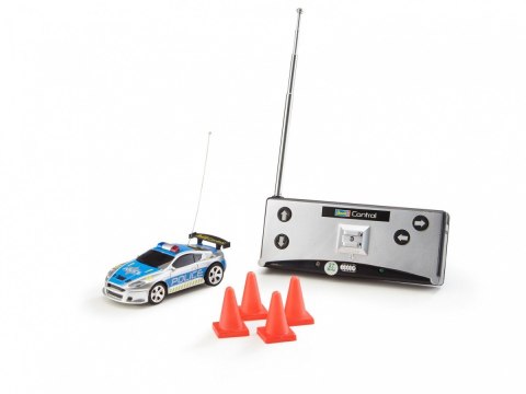 Auto zdalnie sterowane Mini RC Policja Police Car Revell RC Auto zdalnie sterowane Mini RC Policja Police Car Revell RC