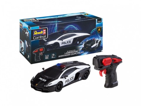 Auto zdalnie sterowane RC Scale Car Lamborghini Aventador Police Revell RC Auto zdalnie sterowane RC Scale Car Lamborghini Aventador Police Revell RC