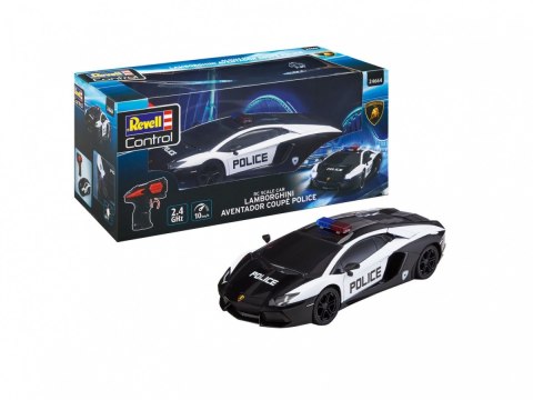 Auto zdalnie sterowane RC Scale Car Lamborghini Aventador Police Revell RC Auto zdalnie sterowane RC Scale Car Lamborghini Aventador Police Revell RC