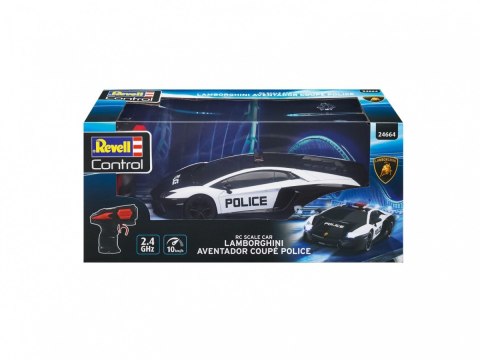 Auto zdalnie sterowane RC Scale Car Lamborghini Aventador Police Revell RC Auto zdalnie sterowane RC Scale Car Lamborghini Aventador Police Revell RC