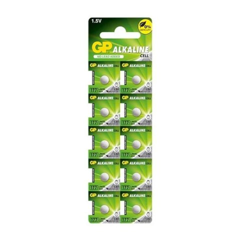 Baterie alkaliczne MINI GP 177/G4/AG4/LR626/LR66 blister 10szt. GP Battery Baterie alkaliczne MINI GP 177/G4/AG4/LR626/LR66 blister 10szt. GP Battery
