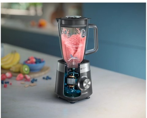 Blender kielichowy 1000 W Seria 5000 HR3020/20 Philips Blender kielichowy 1000 W Seria 5000 HR3020/20 Philips