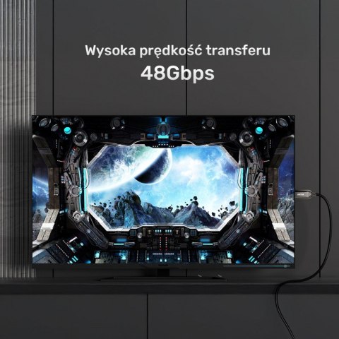 Kabel optyczny HDMI 2.1 AOC 8K 120Hz 10m; C11085GY01-10M