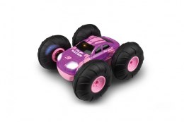 Pojazd zdalnie sterowany RC Stunt Car Flip Racer - różowy Revell RC