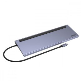 HUB USB-C 11w1 USB-C, RJ45, PD 100W, 2x HDMI, VGA, SD; D1022B Unitek