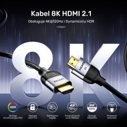Kabel HDMI 2.1 8K 60Hz 3m; C11086GY01-3M Unitek