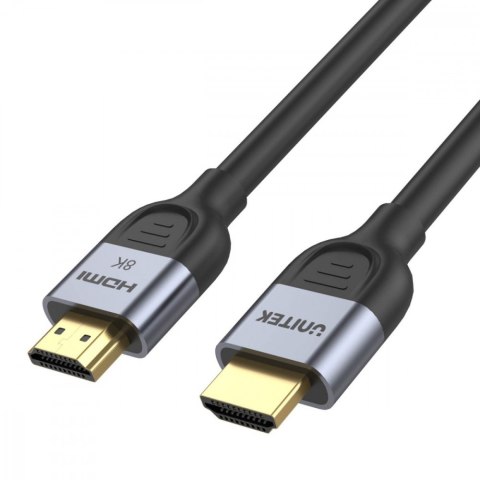 Kabel HDMI 2.1 8K 60Hz 3m; C11086GY01-3M Unitek Kabel HDMI 2.1 8K 60Hz 3m; C11086GY01-3M Unitek