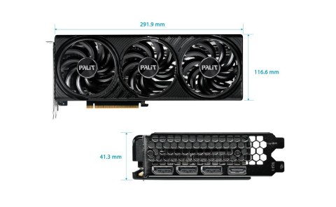 Karta graficzna GeForce RTX 5060 TI INFINITY 3 8GB GDDR7 128bit 3DP/HDMI Palit Karta graficzna GeForce RTX 5060 TI INFINITY 3 8GB GDDR7 128bit 3DP/HDMI Palit