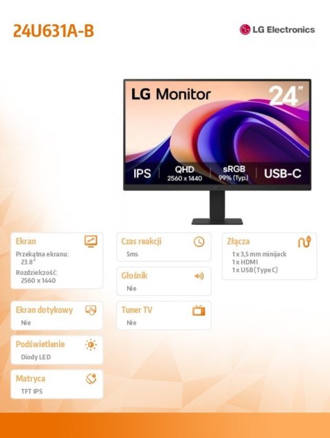 Monitor 24U631A-B