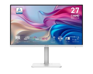 Monitor 27 cali Modern MD272UPHW LED/UHD/Flat/60Hz/biały MSI