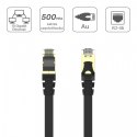 Patchcord CAT.7 SSTP 5M (8P8C) RJ45; płaski; C1897BK-5M Unitek