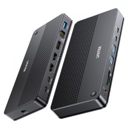 Stacja dokująca 13w1 USB-C, HDMI 2.1,DP 2.0,RJ45,10GBPs;D1104A01 Unitek