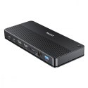Stacja dokująca 13w1 USB-C, HDMI 2.1,DP 2.0,RJ45,10GBPs;D1104A01 Unitek