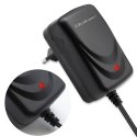 Automatyczna ładowarka do akumulatora AGM GEL STD 12V | 1.5A | Prostownik z sygnalizatorem LED Qoltec