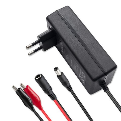 Automatyczna ładowarka do akumulatora AGM GEL STD 6V 12V | 1.5A |Prostownik z sygnalizatorem LED Qoltec Automatyczna ładowarka do akumulatora AGM GEL STD 6V 12V | 1.5A |Prostownik z sygnalizatorem LED Qoltec