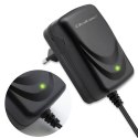 Automatyczna ładowarka do akumulatora AGM GEL STD 6V | 1A | Prostownik z sygnalizatorem LED Qoltec